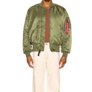 Alpha Industries Sage Green Bomber Jacket